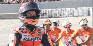 Honda bleibt 2022 ohne MotoGP-Sieg: Marc Marquez stürzt beim Saisonfinale