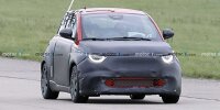 Abarth 500 EV Spionagefoto (2023)