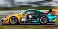 Der Black-Falcon-Porsche schied mit Motorschaden aus
