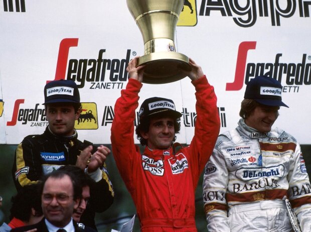 Elio de Angelis, Alain Prost
