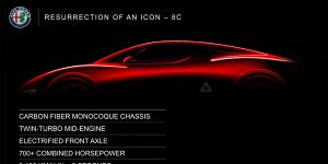 Alfa Romeo Supercar könnte im März 2023 angekündigt werden