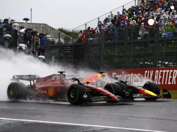 Titel-Bild zur News: Charles Leclerc, Max Verstappen