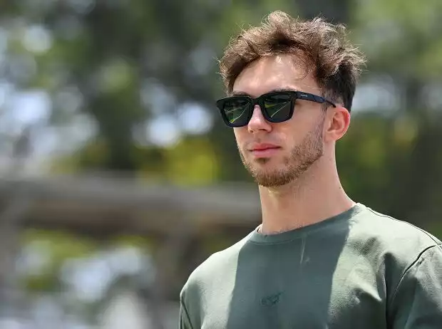 Pierre Gasly (AlphaTauri) vor dem Formel-1-Rennen in Brasilien 2022 Titel-Bild zur News: Pierre Gasly (AlphaTauri) vor dem Formel-1-Rennen in Brasilien 2022