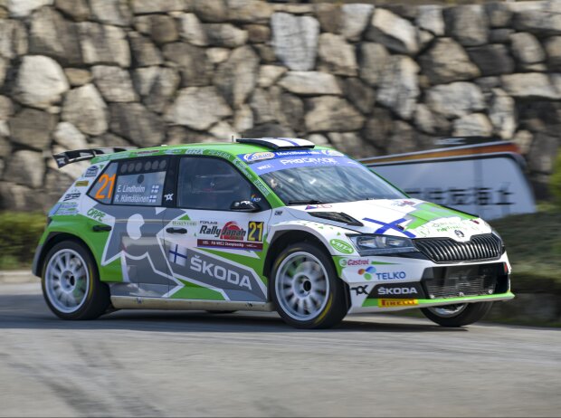Titel-Bild zur News: WRC2-Pilot Emil Lindholm