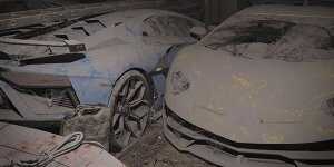 Lamborghini, Bugatti und McLaren in einer Scheune zurückgelassen?