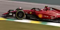 Carlos Sainz im Ferrari F1-75 beim Formel-1-Training in Brasilien