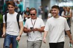 Rubens Barrichello mit seinen Söhnen