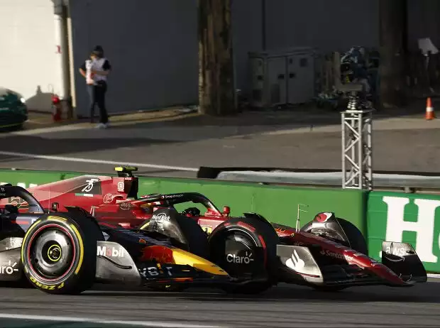 Titel-Bild zur News: Carlos Sainz, Max Verstappen