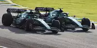 Lance Stroll und Aston-Martin-Teamkollege Sebastian Vettel beim Formel-1-Sprint in Brasilien 2022