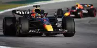 Max Verstappen vor Sergio Perez im Formel-1-Sprint in Brasilien 2022