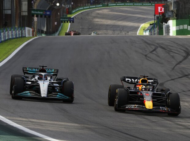 Max Verstappen, George Russell Max Verstappen, George Russell