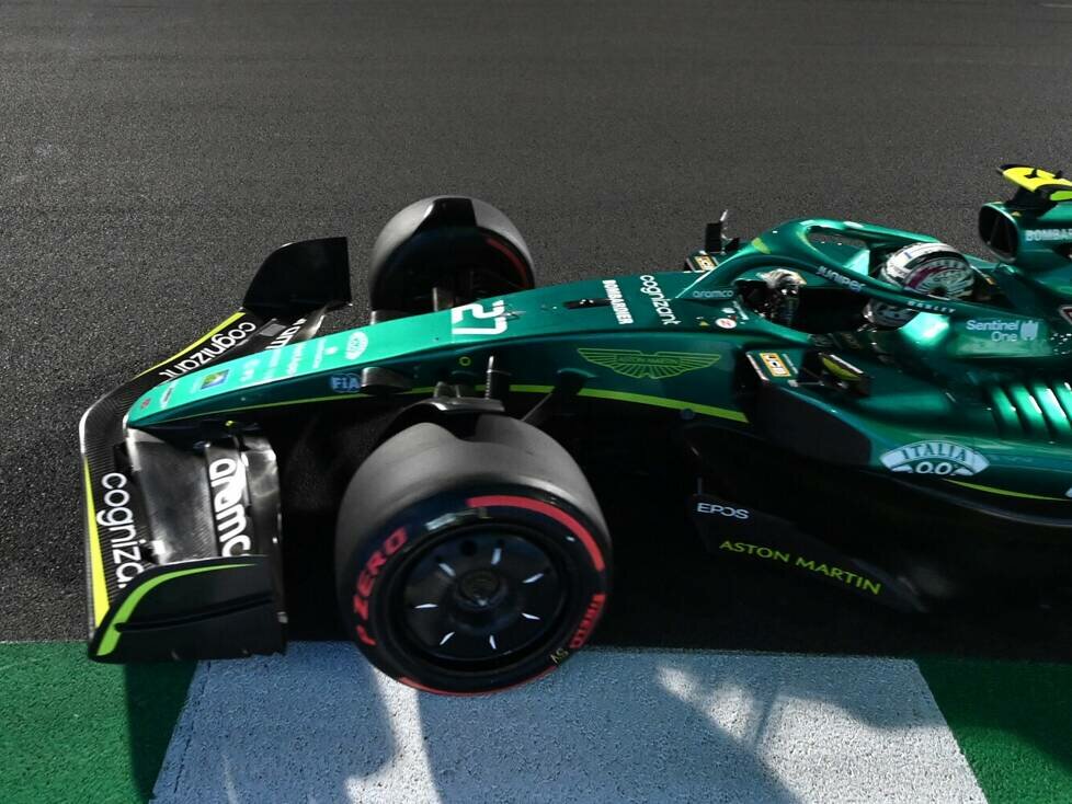 Nico Hülkenberg bei seinem Einsatz für Aston Martin 2022 in Dschidda