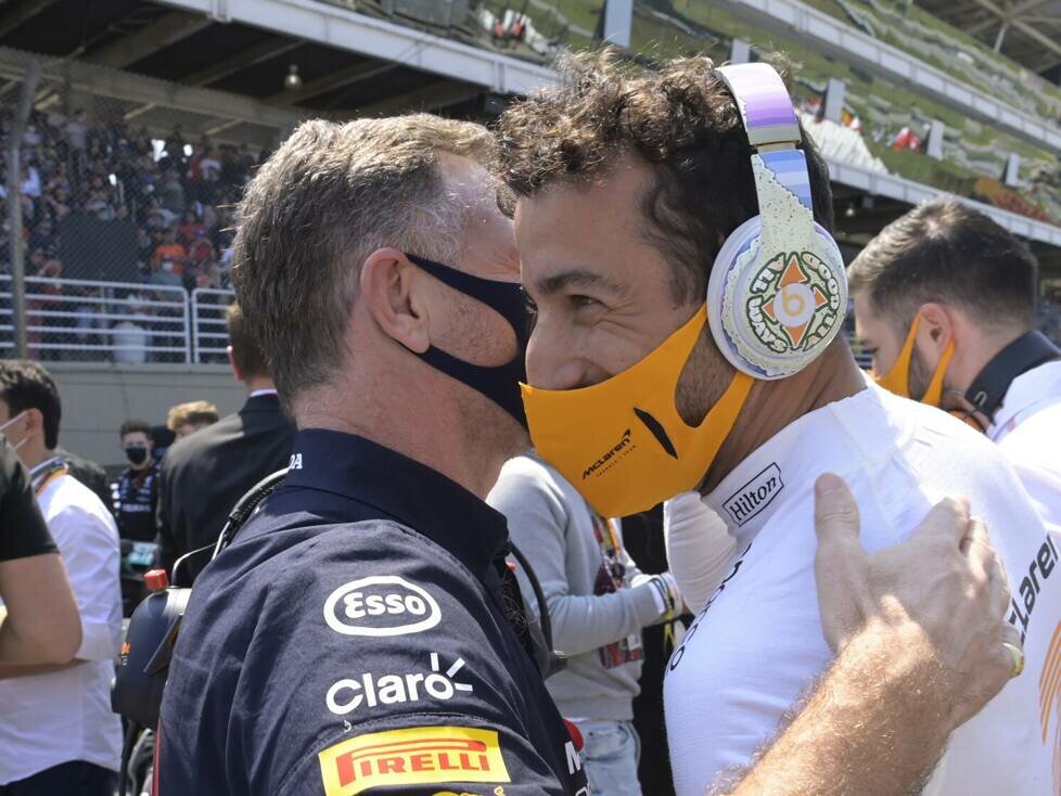 Christian Horner, Daniel Ricciardo