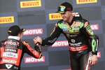 Alvaro Bautista und Jonathan Rea 