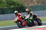 Alvaro Bautista und Jonathan Rea 