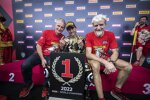 Paolo Ciabatti, Alvaro Bautista und Luigi Dall'Igna