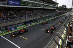 Max Verstappen (Red Bull), Sergio Perez (Red Bull), Carlos Sainz (Ferrari), Lando Norris (McLaren) und Charles Leclerc (Ferrari) 