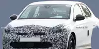 Opel Corsa Facelift erstes Spionagefoto