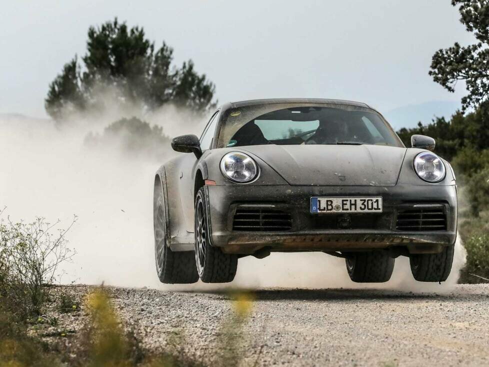 Porsche 911 Dakar (2023) bei finalen Tests