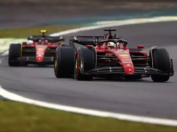 Charles Leclerc, Carlos Sainz Titel-Bild zur News: Charles Leclerc, Carlos Sainz