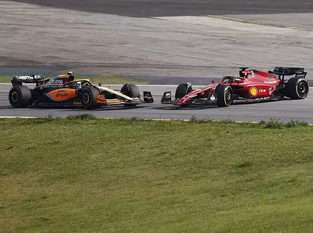 Lando Norris, Charles Leclerc Titel-Bild zur News: Lando Norris, Charles Leclerc