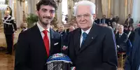 Bild zum Inhalt: Große Ehre in Rom: Bagnaia von Italiens Präsident Mattarella empfangen