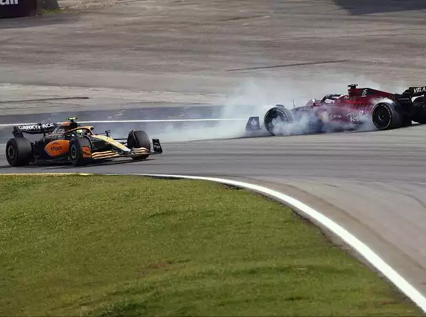 Lando Norris, Charles Leclerc Titel-Bild zur News: Lando Norris, Charles Leclerc