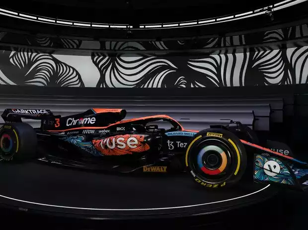 Speziallackierung bei McLaren Titel-Bild zur News: Speziallackierung bei McLaren