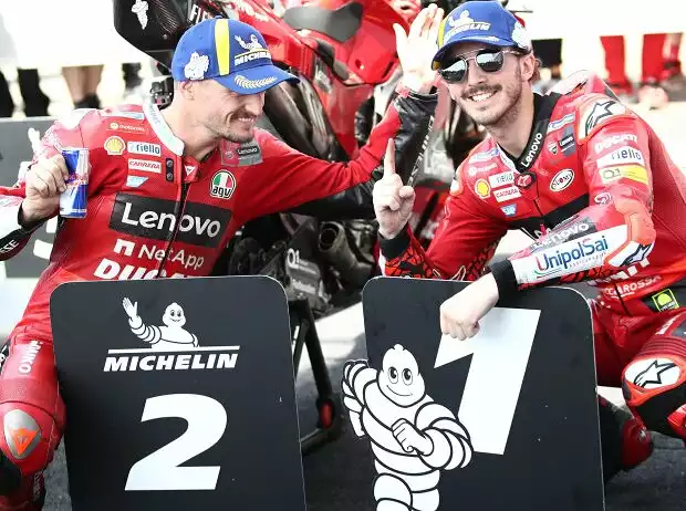 Titel-Bild zur News: Jack Miller, Francesco Bagnaia