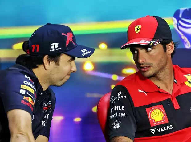Sergio Perez, Carlos Sainz Titel-Bild zur News: Sergio Perez, Carlos Sainz