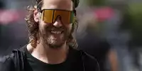 Sebastian Vettel bei seiner Ankunft im Formel-1-Fahrerlager in Abu Dhabi 2022