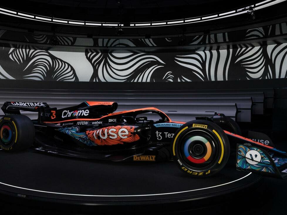 Speziallackierung bei McLaren