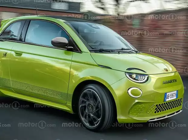 Elektrischer Abarth 500 (Rendering) Titel-Bild zur News: Elektrischer Abarth 500 (Rendering)