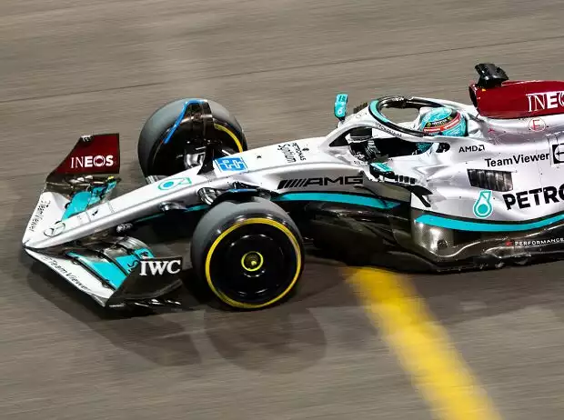 Titel-Bild zur News: George Russell im Mercedes W13 beim Formel-1-Rennen in Abu Dhabi 2022