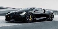Bild zum Inhalt: Bugatti W16 Mistral zeigt sich auf neuen Bildern