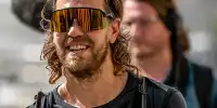 Sebastian Vettel mit verspiegelter Sonnenbrille beim Formel-1-Rennen in Abu Dhabi 2022