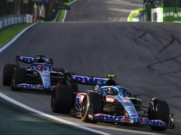 Esteban Ocon, Fernando Alonso Titel-Bild zur News: Esteban Ocon, Fernando Alonso