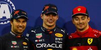 Bild zum Inhalt: F1-Qualifying Abu Dhabi: Verstappen hat "tollen Job" für Perez gemacht