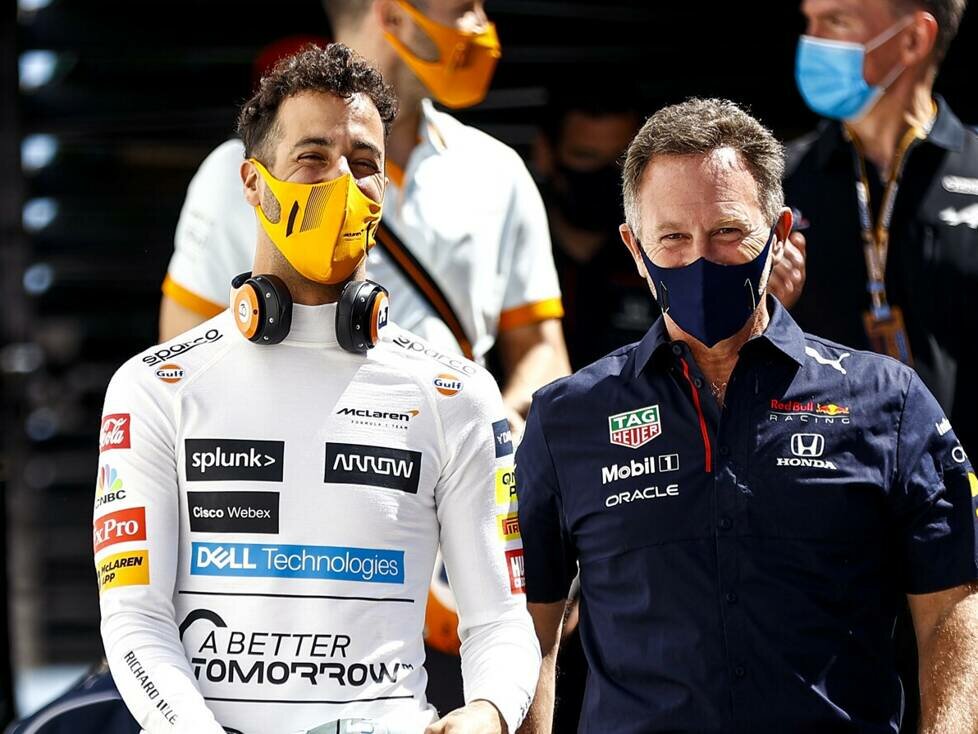 Daniel Ricciardo, Christian Horner