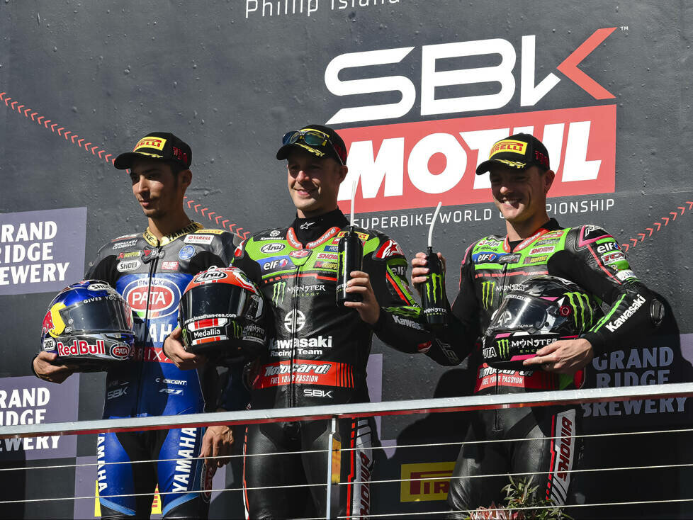 Jonathan Rea; Toprak Razgatlioglu; Alex Lowes