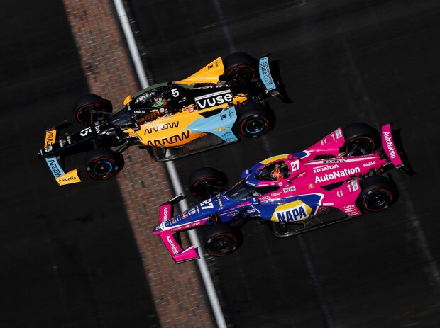 Patricio O'Ward, Alexander Rossi Patricio O'Ward, Alexander Rossi