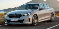 BMW 5er im Rendering