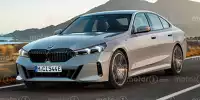 BMW 5er im Rendering