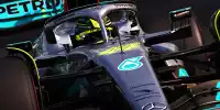 Lewis Hamilton im Mercedes W13 beim Formel-1-Rennen in Abu Dhabi 2022