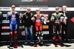 Toprak Razgatlioglu, Alvaro Bautista und Jonathan Rea