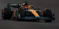 Daniel Ricciardo bei seinem Abschiedsrennen für McLaren 2022 in Abu Dhabi