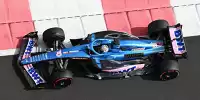 Bild zum Inhalt: Gasly nach erstem Testtag mit Alpine "sehr positiv überrascht"