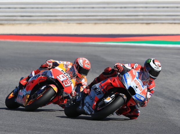 Jorge Lorenzo, Marc Marquez