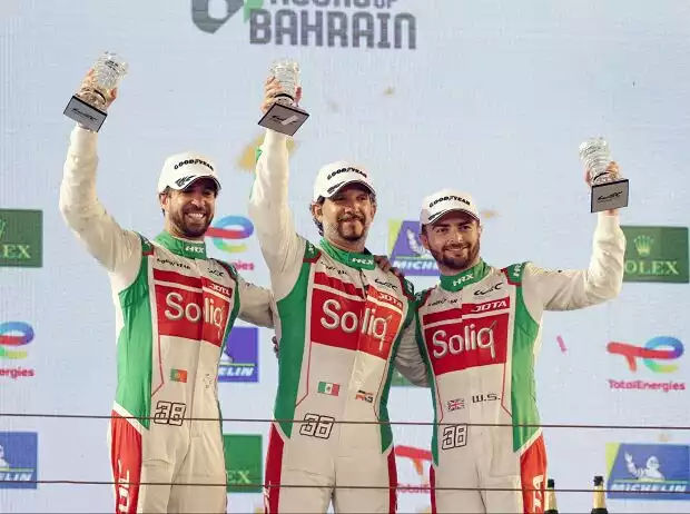Roberto Gonzalez und Antonio Felix da Costa bescherten Jota Sport den ersten WEC-Titel der Teamgeschichte Titel-Bild zur News: Roberto Gonzalez und Antonio Felix da Costa bescherten Jota Sport den ersten WEC-Titel der Teamgeschichte