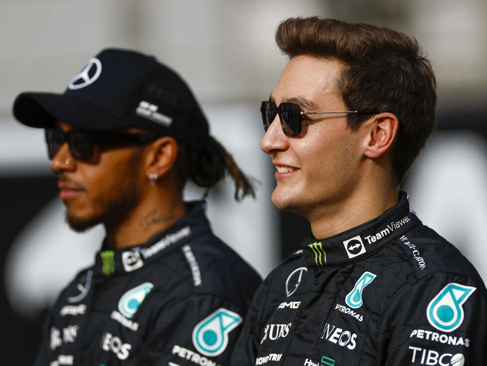 Lewis Hamilton, George Russell